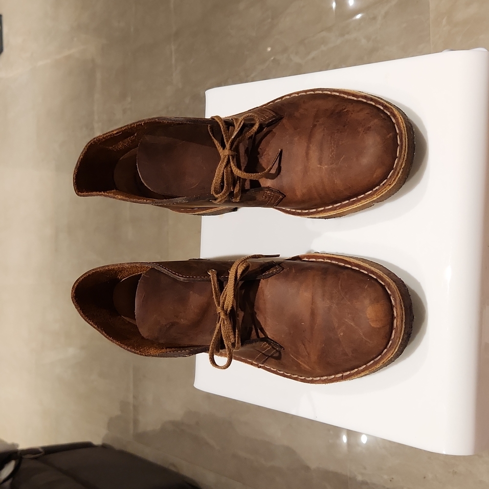 clarks men's tilden top waterproof dress chukka boots